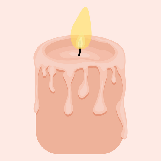 When candles burn where does the wax go?